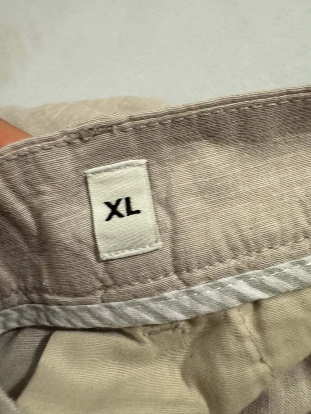 Jack & Jones Pants Studio Linen Blend Shorts Beige xl - Picture 6 of 8